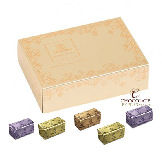 24 Mixed Praline Gia's in Embossed Golden Box