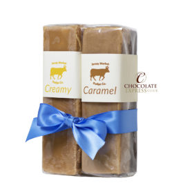 Creamy & Caramel Fudge Slabs