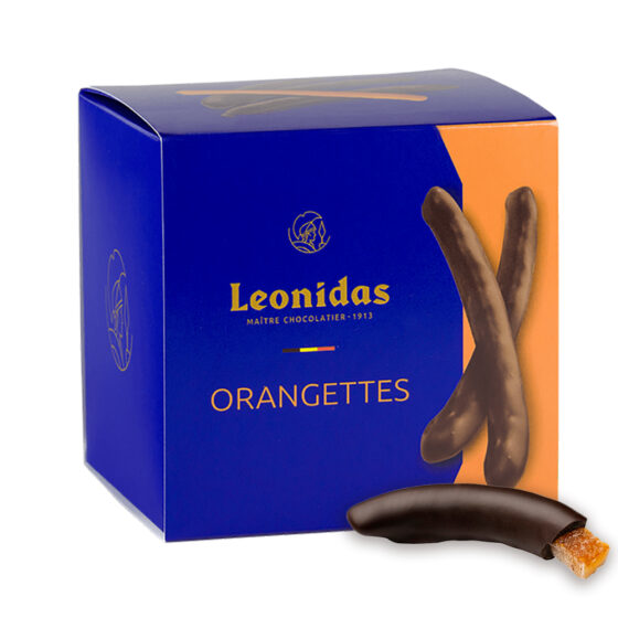 Leonidas Orangette, Dark Chocolate Candied Orange