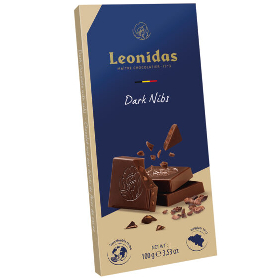 Dark Chocolate with 54% Nibs Bar 100g