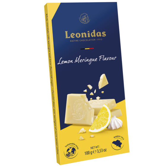 White Chocolate with Lemon Meringue Bar 100g