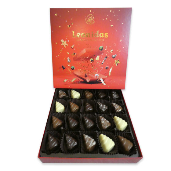 20 Leonidas Chocolate Christmas Trees, New Flavours - Image 3